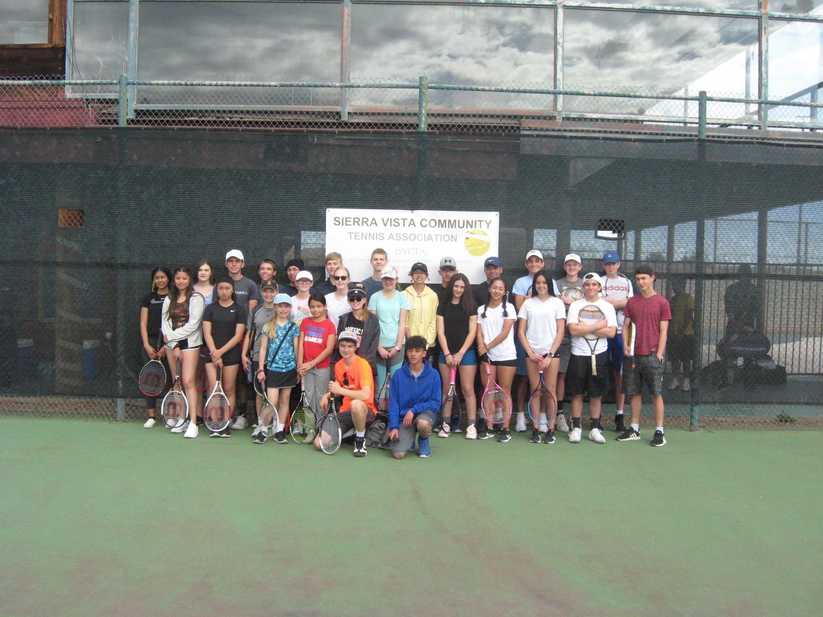 KINGS COURT COMES ALIVE WITH JUNIOR TENNIS PLAYERS